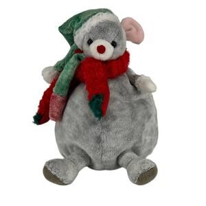 COMMONWEALTH Adorable Christmas Mouse Stuffed Animal Plush